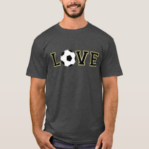 Liebe Fußballsport T-Shirt