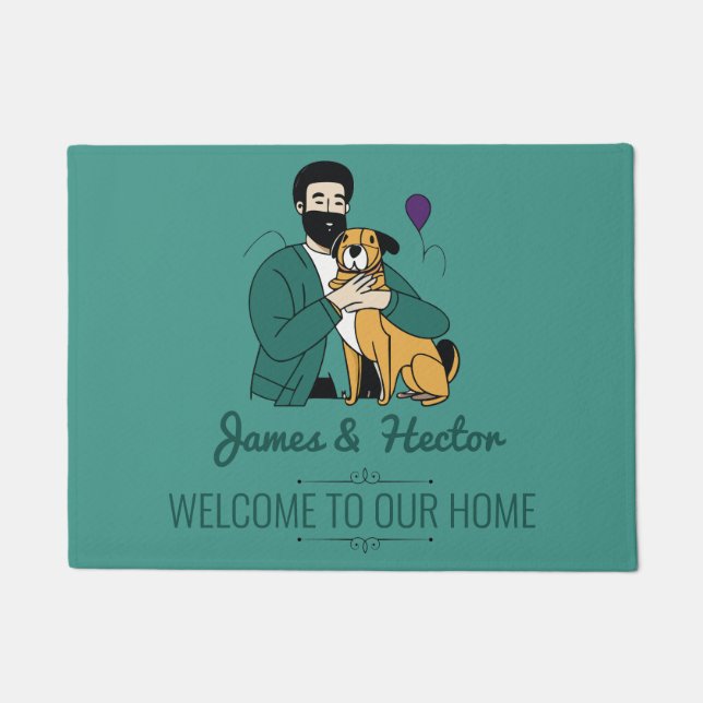 Liebe Fußmatte (Vorderseite)