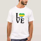 Liebe Gabon T-Shirt (Vorderseite)