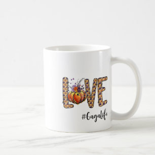 Liebe Gaga Life Pumpkin HerbstHalloween Kaffeetasse
