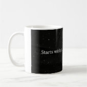 Liebe Galaxy Herzunisex Tasse (Links)