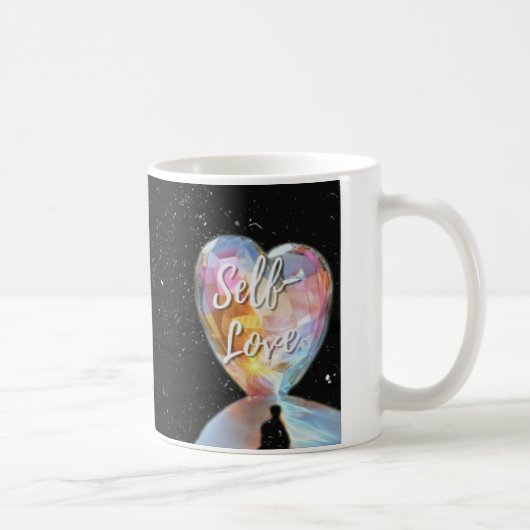 Liebe Galaxy Herzunisex Tasse (Rechts)