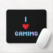 Liebe Gaming Video Game Heart Gamer Mousepad (Mit Mouse)