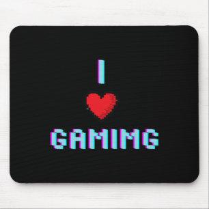 Liebe Gaming Video Game Heart Gamer Mousepad