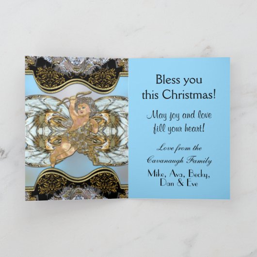 Liebe Ganzjährig rund um den Cherub Weihnachten (Innenseite)