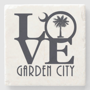 :LIEBE Garden City, SC Steinuntersetzer