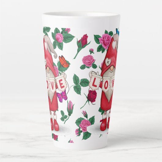 Liebe Garden Gnome Milchtasse (Vorderseite)