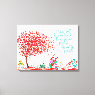 Liebe Garden Pflanze Leinwanddruck