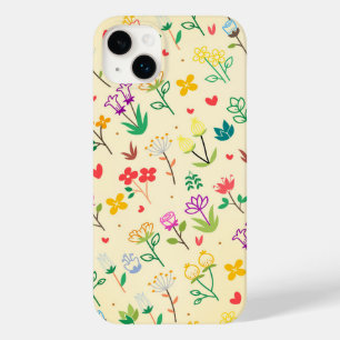 Liebe Garden Spring Flowers & Hearts Case-Mate iPhone 14 Plus Hülle