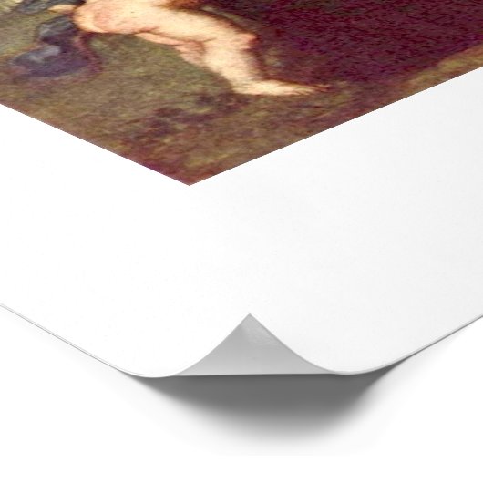 Liebe Garden von Peter Paul Rubens Poster (Ecke)