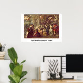 Liebe Garden von Peter Paul Rubens Poster (Heimbüro)