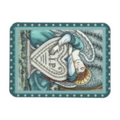 LIEBE GARDISCHE ANGEL, FRIEDHOF MOURNING ART RIP MAGNET (Horizontal)