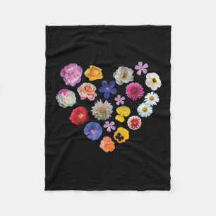 Liebe-Garten-Fleece-Decke Fleecedecke