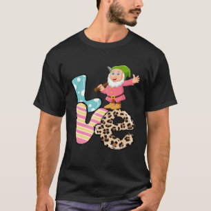 Liebe Garten Gnome Gartenanlage Gartenminiatur T-Shirt