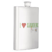 Liebe Gartenarbeit Flachmann (Rechts)