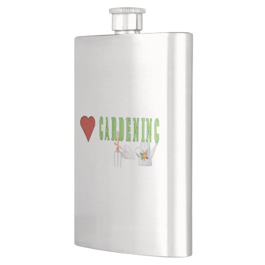 Liebe Gartenarbeit Flachmann (Links)