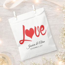 Liebe Gastgeschenk Hochzeit Bags Geschenktütchen