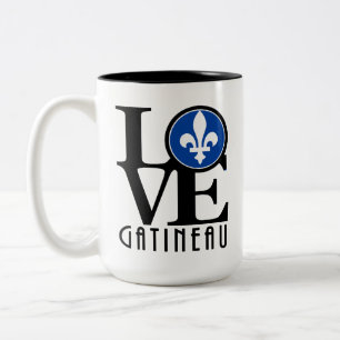 LIEBE Gatineau 15oz Zweifarbige Tasse