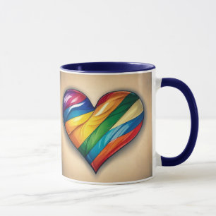 Liebe Gay LGBTQIA+ Herz Tasse