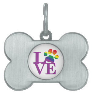 Liebe-Gay-Pawprint- Tiermarke