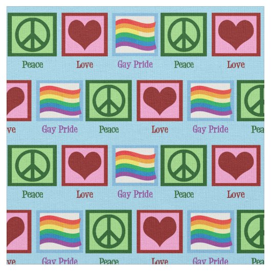 Liebe Gay Pride Stoff (Nahaufnahme)