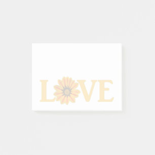 Liebe Gazania Post-it-Notes Post-it Klebezettel