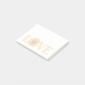 Liebe Gazania Post-it-Notes Post-it Klebezettel (angewinkelt)