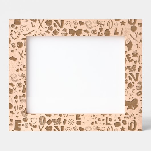 Liebe Geätzte Rahmen (Vorderseite)