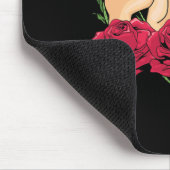 Liebe Gebärdensprache Rose Herz Asl Bewusstsein Ge Mousepad (Ecke)