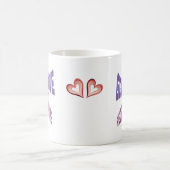 Liebe geben, mehr erhalten kaffeetasse (Mittel)