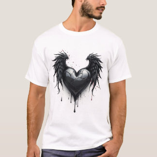 Liebe gebrochen Engel T-Shirt