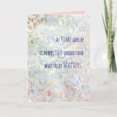 Liebe Geburtstagskarte, Freundschaftskarte Feiertagskarte (Vorderseite)