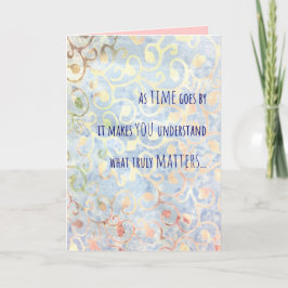 Liebe Geburtstagskarte, Freundschaftskarte Feiertagskarte