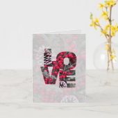 Liebe, Geburtstagsmädchen! Pinecone Red Berries Karte (Gelbe Blume)