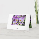 Liebe Gedanken ~ bald gut werden! Karte (Rückseite)