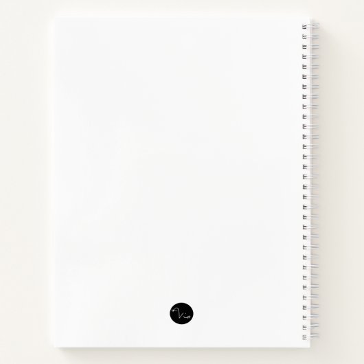 Liebe Gedicht in Form des Herzens Notizblock (Rückseite)