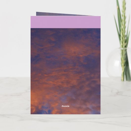 Liebe geduldig, Liebe freundlich - Karte - Vorlage (Rückseite)