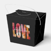 Liebe Gefälligkeitsbox Geschenkschachtel (Rückseite)