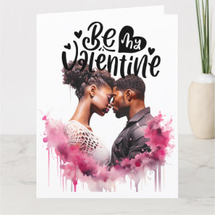 Liebe -Gefaltete Grußkarte Karte