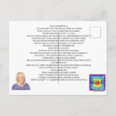 Liebe Gefüllte Herz Lovitude Postkarte (Rückseite)