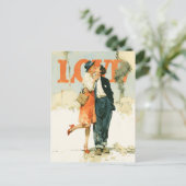 Liebe gegen den Rauch Postkarte (Stehend Vorderseite)