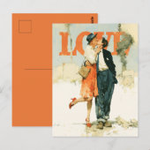 Liebe gegen den Rauch Postkarte (Vorne/Hinten)