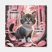 Liebe geht durch das Niedliche Kittenmagazin Stoma Magnet (Vorne)