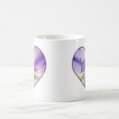 Liebe gelassen, Blume des Herzens sein Kaffeetasse (Mittel)