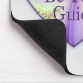 Liebe gelassen, Blume des Herzens sein Mousepad (Ecke)