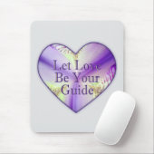 Liebe gelassen, Blume des Herzens sein Mousepad (Mit Mouse)