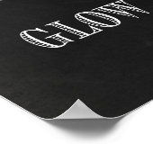 Liebe gelassen leuchten - Glow Stick Send 16x20 Poster (Ecke)