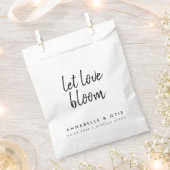 Liebe gelassen | Modernes Hochzeitssamen für Blume Geschenktütchen (Ausgeschnitten)