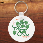 Liebe gelassen schlüsselanhänger (Vorderseite)