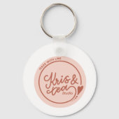 Liebe gelassen schlüsselanhänger (Rückseite)